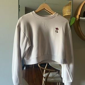 Aritzia Sunday best cropped sweater